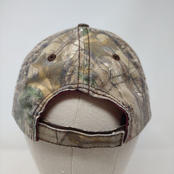 Field & Stream Strapback Hat Multi OSFA Embroidered Camo Hunting - Picture 5 of 8